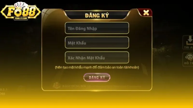 Các bước đăng ký diễn ra mượt mà, ít thao tác